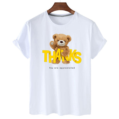 Eco-Friendly Thankful Bear T-shirt