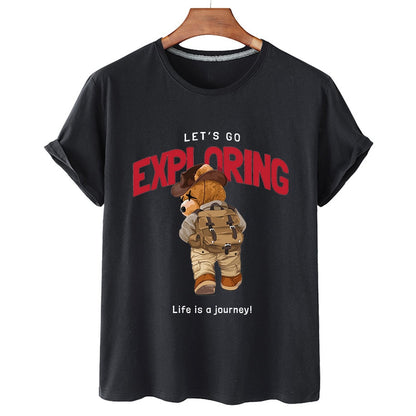 Eco-Friendly Explorer Bear T-shirt
