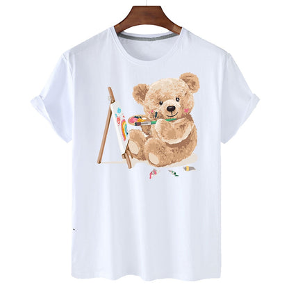 Eco-Friendly Artist Bear T-shirt