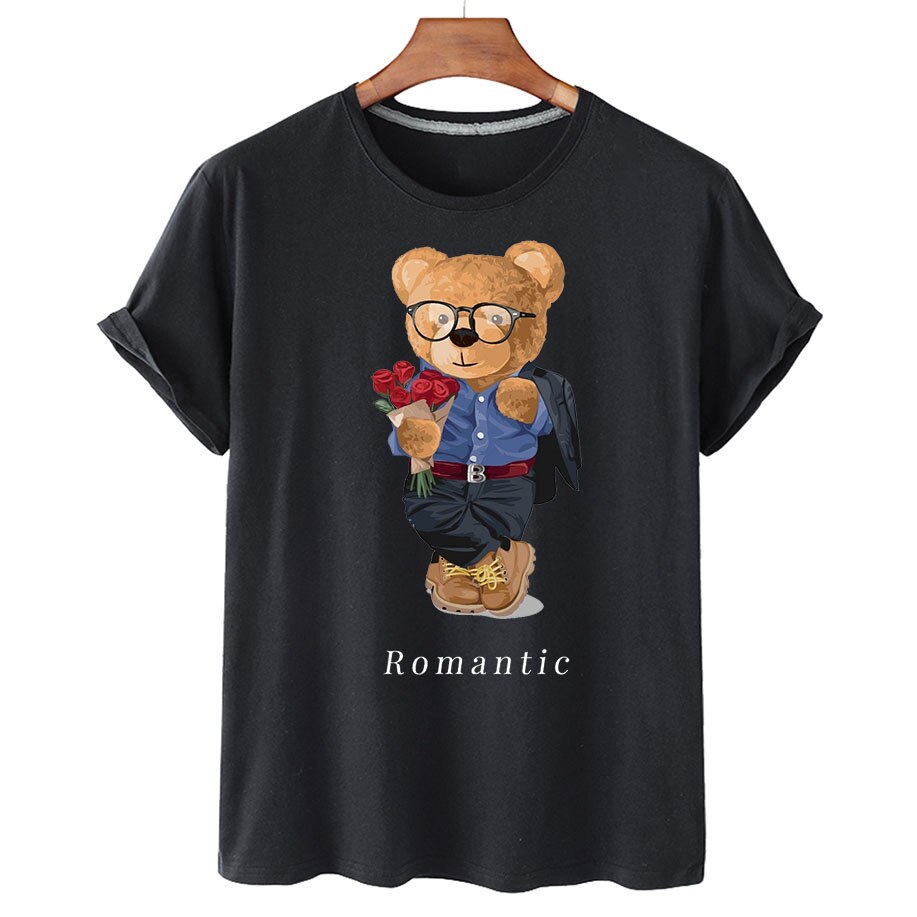 Eco-Friendly Romantic Bear T-shirt