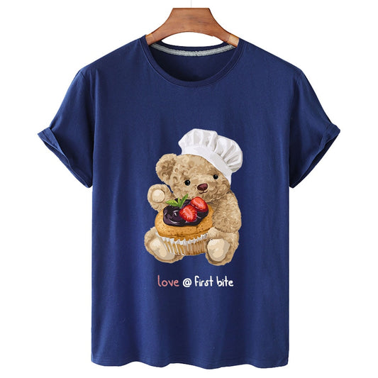 Eco-Friendly Foodie Bear T-shirt