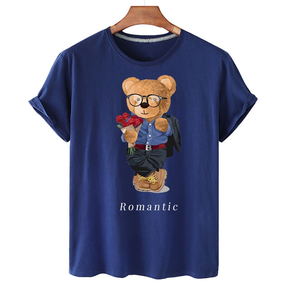 Eco-Friendly Romantic Bear T-shirt