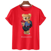 Eco-Friendly Romantic Bear T-shirt