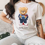 Eco-Friendly Super Cute Bear T-shirt
