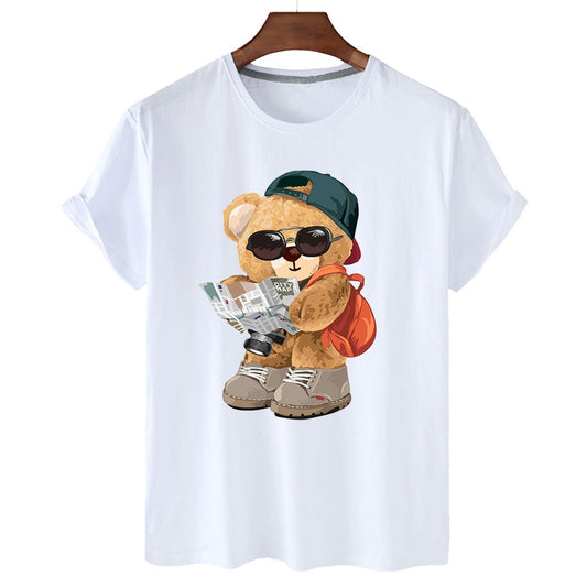 Eco-Friendly Tourist Bear T-shirt