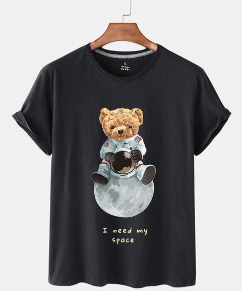 Eco-Friendly Astronaut Bear T-shirt
