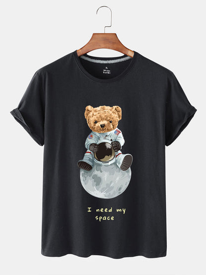 Eco-Friendly Astronaut Bear T-shirt
