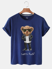 Eco-Friendly Lets Rock Bear T-shirt