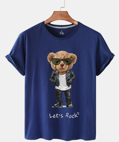 Eco-Friendly Lets Rock Bear T-shirt