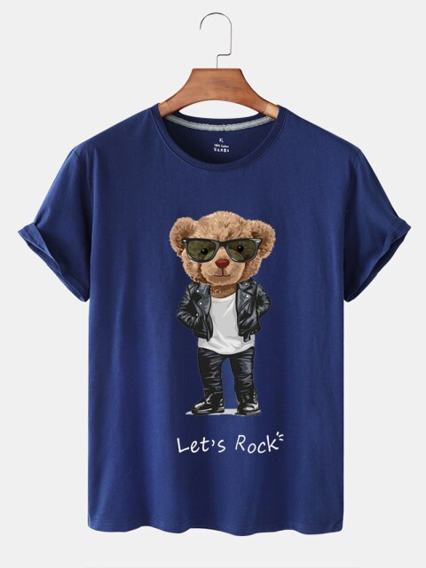 Eco-Friendly Lets Rock Bear T-shirt