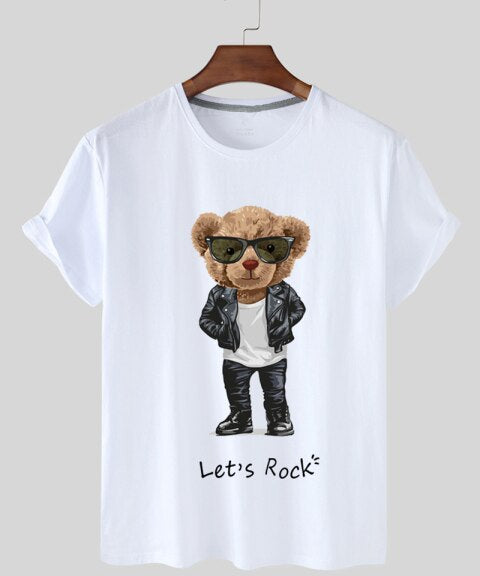 Eco-Friendly Lets Rock Bear T-shirt