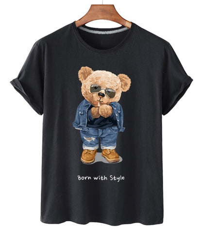 Eco-Friendly Born with Style Bear T-shirt