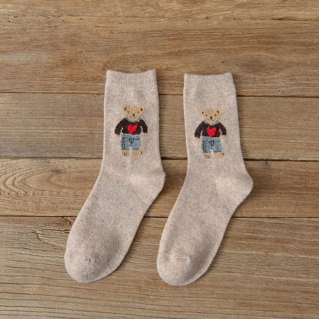Women's Bear Socks
