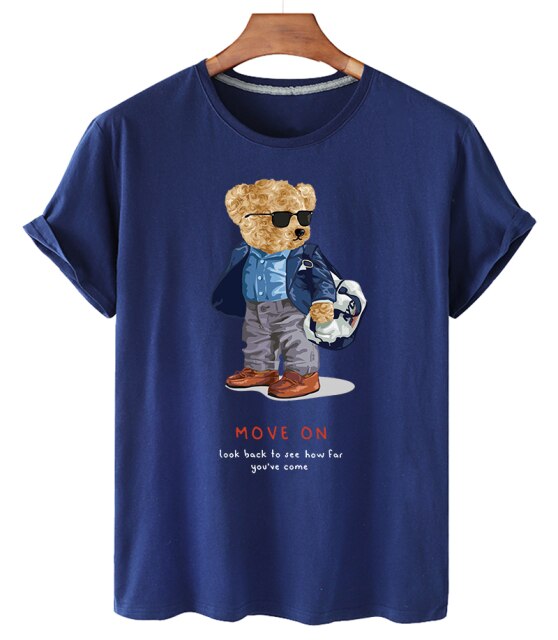 Eco-Friendly Move On Bear T-shirt