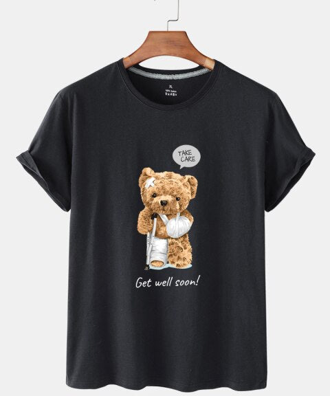Eco-Friendly Get Well Soon Bear T-shirt
