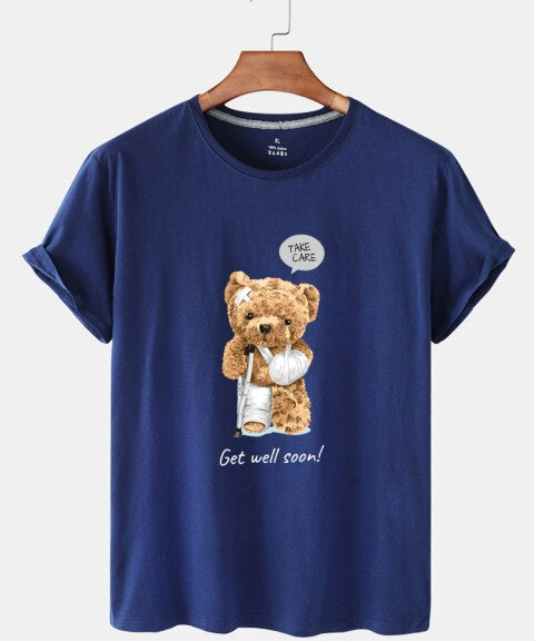 Eco-Friendly Get Well Soon Bear T-shirt