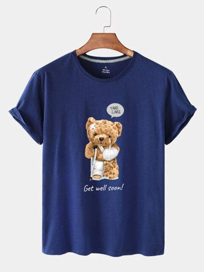 Eco-Friendly Get Well Soon Bear T-shirt