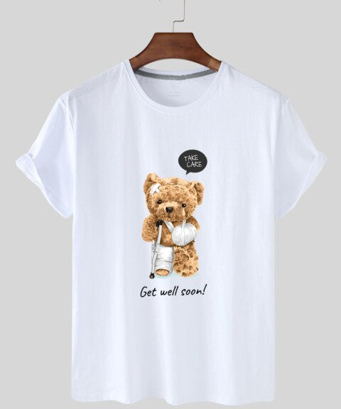 Eco-Friendly Get Well Soon Bear T-shirt