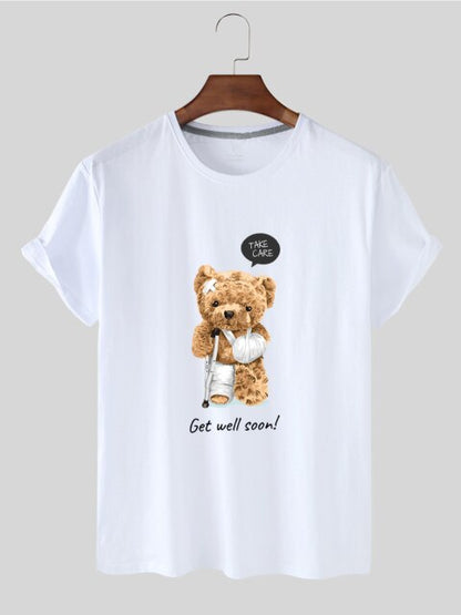 Eco-Friendly Get Well Soon Bear T-shirt