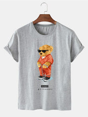 Eco-Friendly Cool Prisoner Bear T-shirt