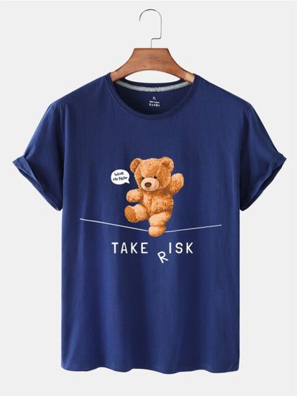 Eco-Friendly Take Risk Bear T-shirt