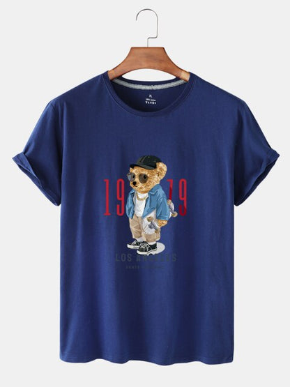 Eco-Friendly LA Skate Bear T-shirt
