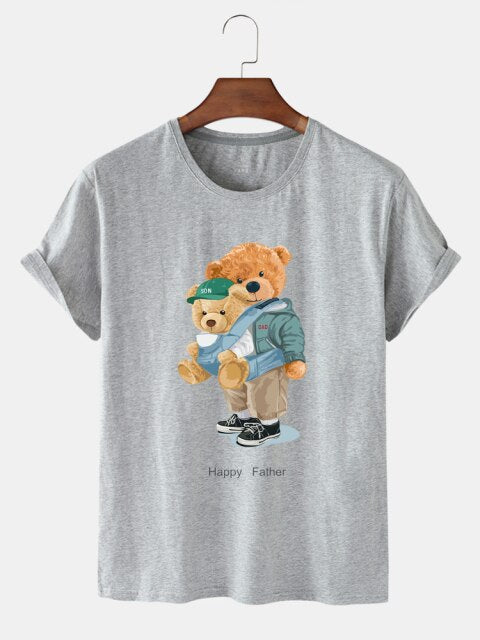 Eco-Friendly Father Bear T-shirt