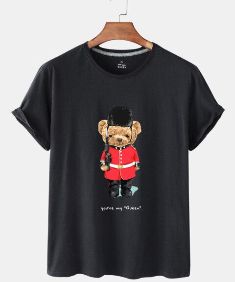 Eco-Friendly Royal Guard Bear T-shirt