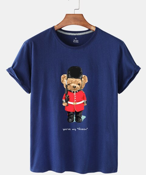 Eco-Friendly Royal Guard Bear T-shirt