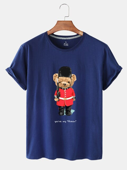 Eco-Friendly Royal Guard Bear T-shirt