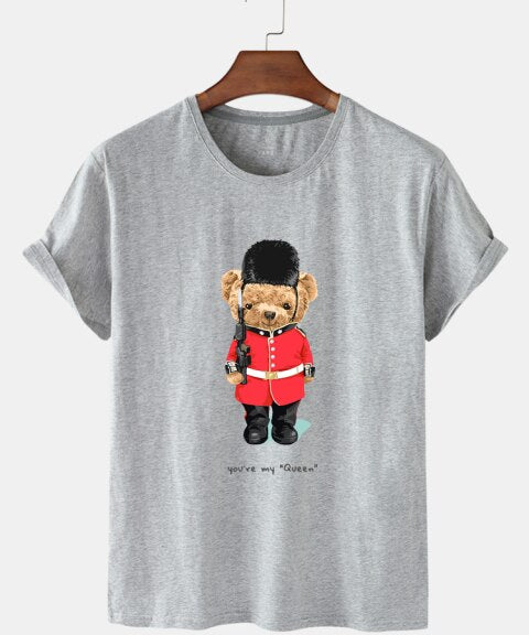 Eco-Friendly Royal Guard Bear T-shirt