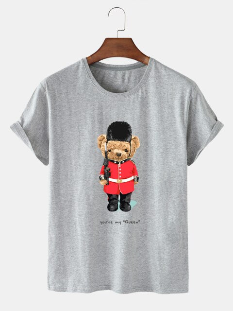 Eco-Friendly Royal Guard Bear T-shirt
