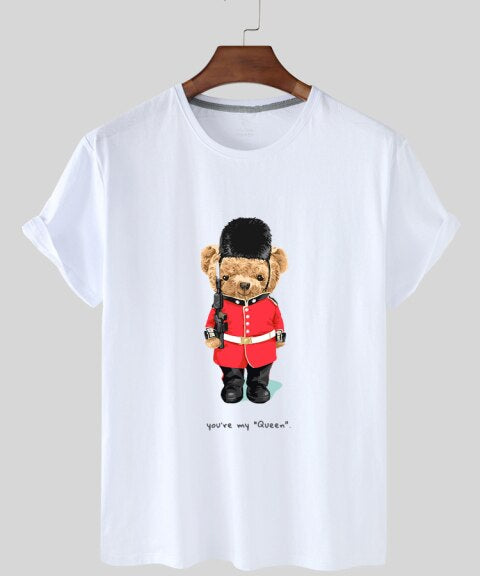 Eco-Friendly Royal Guard Bear T-shirt