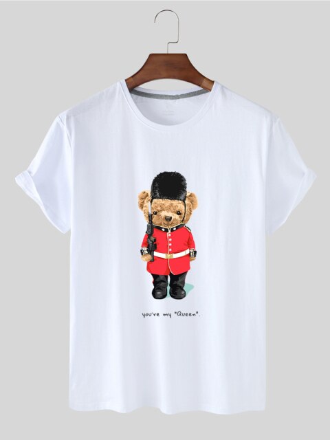 Eco-Friendly Royal Guard Bear T-shirt