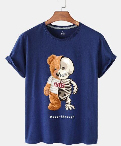 Eco-Friendly See Through Bear T-shirt