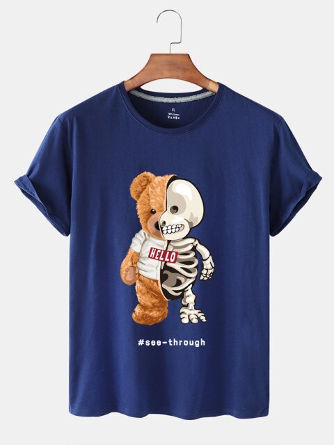 Eco-Friendly See Through Bear T-shirt