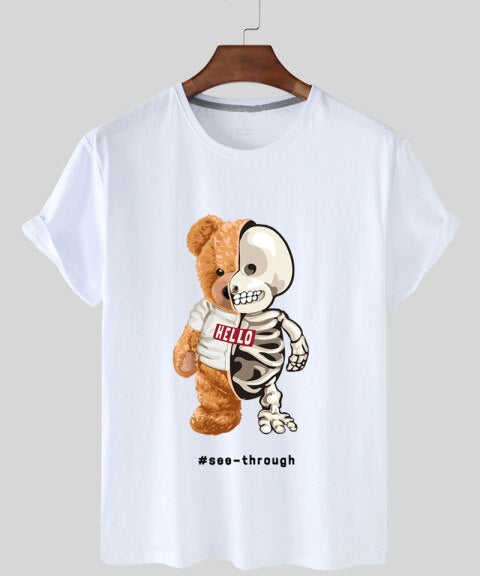 Eco-Friendly See Through Bear T-shirt
