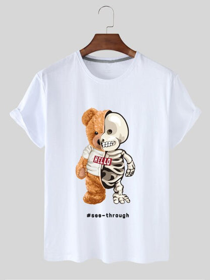 Teddy Bear organic-cotton T-shirt