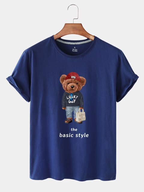 Eco-Friendly Lucky Bear T-shirt