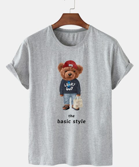 Eco-Friendly Lucky Bear T-shirt