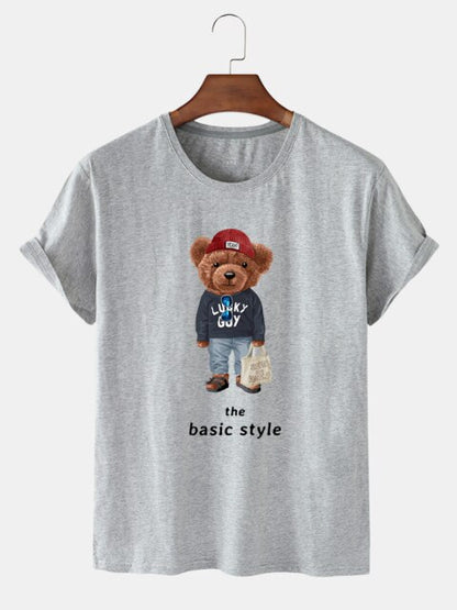 Eco-Friendly Lucky Bear T-shirt