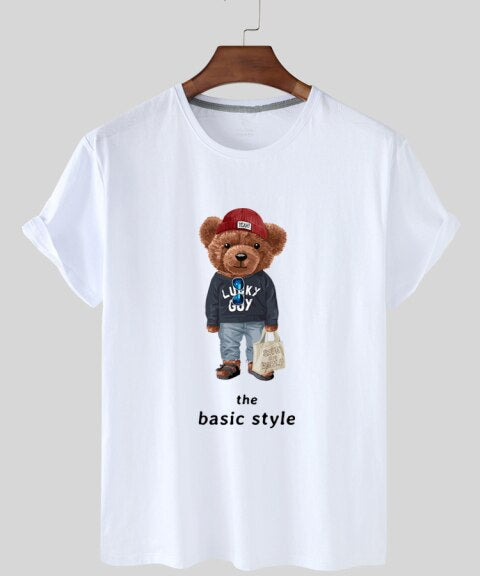 Eco-Friendly Lucky Bear T-shirt