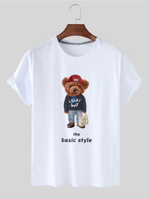 Eco-Friendly Lucky Bear T-shirt