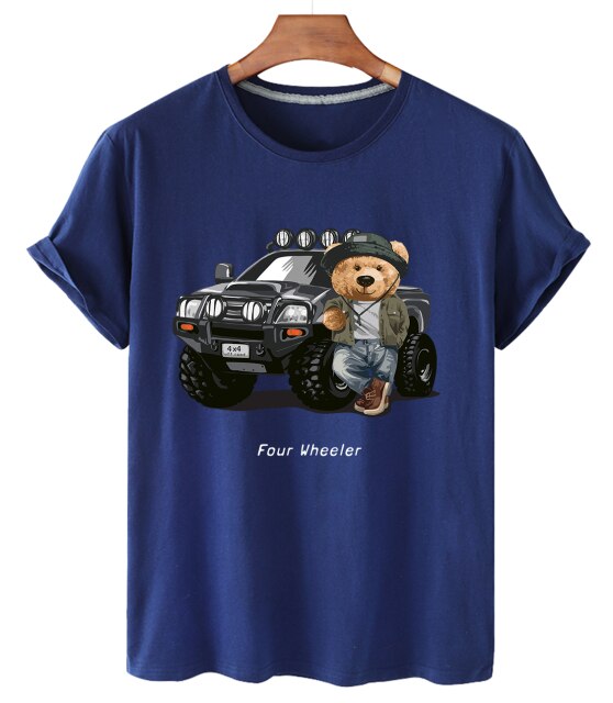 Eco-Friendly Jeep Bear T-shirt