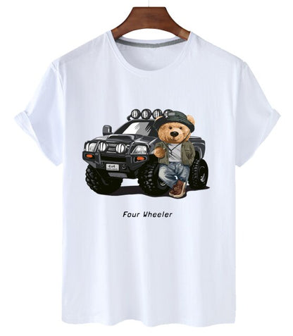 Eco-Friendly Jeep Bear T-shirt