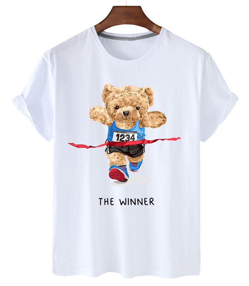 Eco-Friendly Winner Bear T-shirt