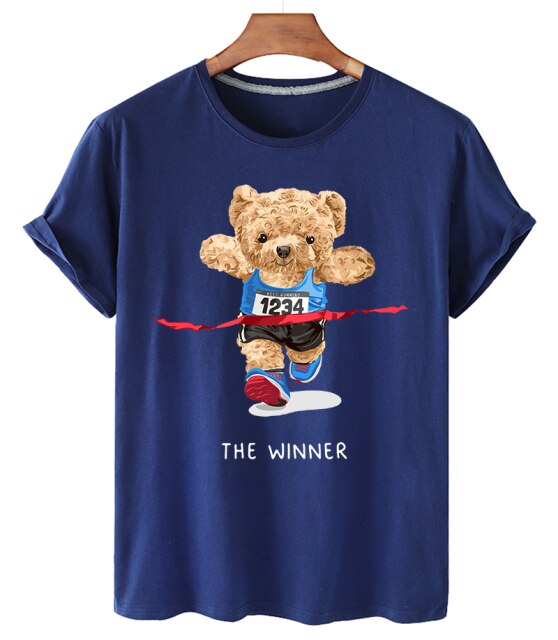 Eco-Friendly Winner Bear T-shirt