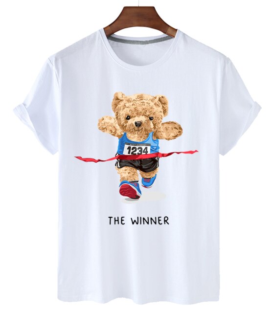 Eco-Friendly Winner Bear T-shirt