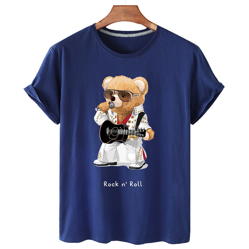 Eco-Friendly Elvis Presley Bear T-Shirt