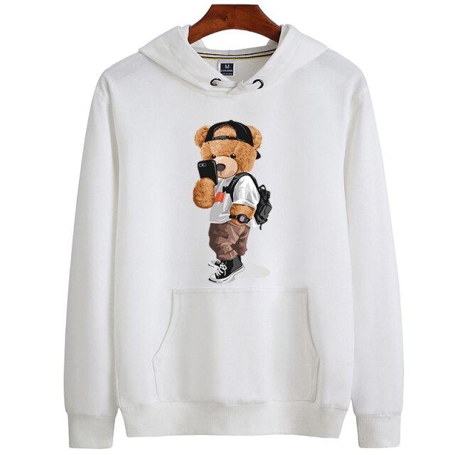 Eco-Friendly Photograph Bear Hoodie